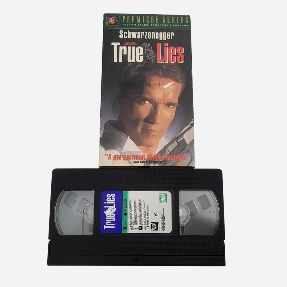 True Lies VHS movie